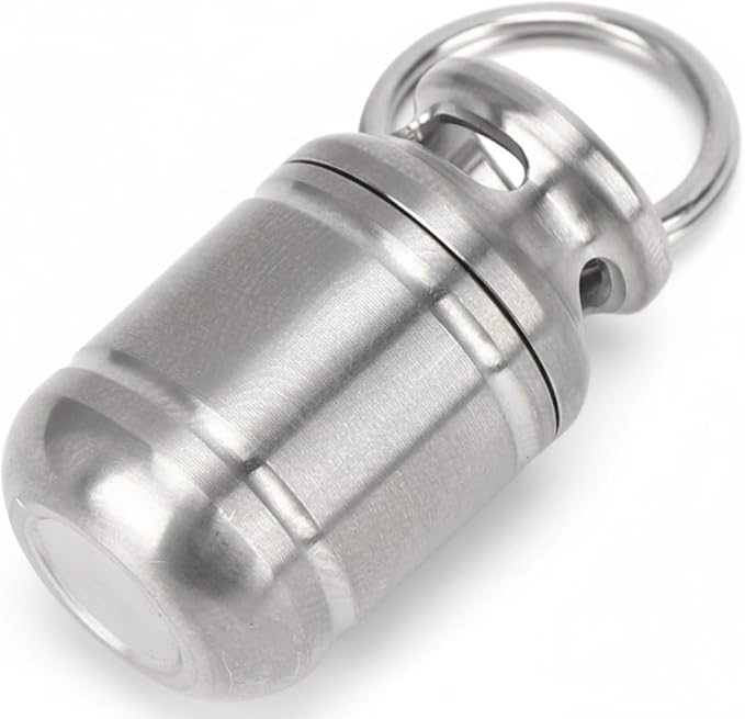 Box Case Alloy Box Case Keychain Holder Container Bottle (s)