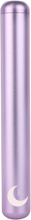 Brando Moon Small Metal Pill Container Tube – Durable Compact Pocket Pill Case 4.5” – Water-Resistant, Travel-Ready Design for Medications, Vitamins & Small Items – Lightweight Easy to Carry