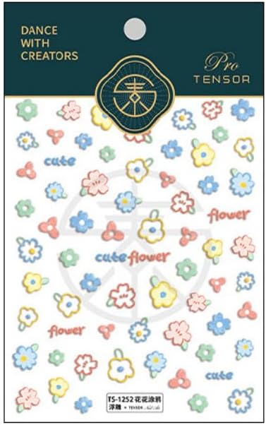 Small Cute Sticker 3D Relief Design Decals for iPhone 17 PRO / 17 PROMAX Cell Phone Camera Screen Lens,for NintendSwitch Game Handle Controllers，Scrapbooking Laptop Diary Planner Collage DIY (TS-1252)