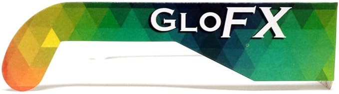 GloFX Paper Cardboard Diffraction Glasses – Geometric Rainbow (10 Pack)
