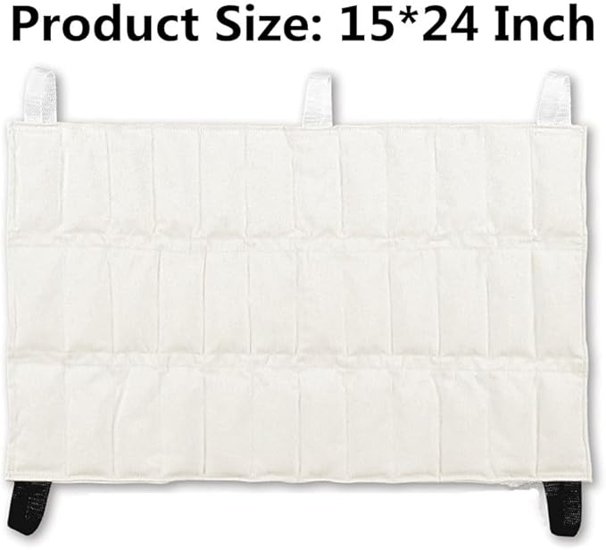 UNI-GO Moist Heat Pack, Relieve Body Fatigue, Pain, Backache, Arthritis, Joint Stiffness, Sprains, Bruises, General Soreness and Spasms. (Oversize Size-15"x24")
