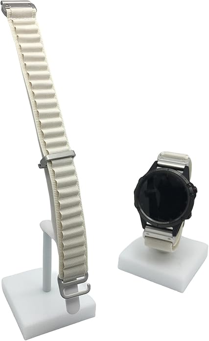 Custom Fit by Wrist Size, Small & Large Wrists, for Garmin Nylon Watch Band –– Compatible with QuickFit 20mm / 22mm / 26mm, Fenix 7, Instinct 2X, Forerunner, Epix, Tactix, MARQ, quatix, Approach