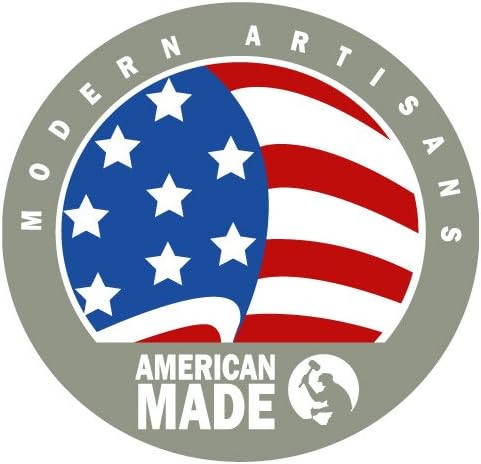 Modern Artisans American Made Pocket-Sized Pill Box (Standard Size) - Padauk Wood with Inlaid Wave Design