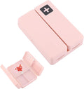 Travel Pill Case for Purse, 7 Compartments Portable Travel Pill Box, Pill Organizer with Unique Magnetic Design Portable Pill Organizer Portables Pocket Pill Box Dispenser Pill Holders for Traveling