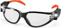 Rechargeable LED Safety Glasses for Mechanics | Ultra-Bright Built-in Work Light, Anti-Fog Clear Lenses | for Auto Repair, Under-Hood & Dark Workspaces