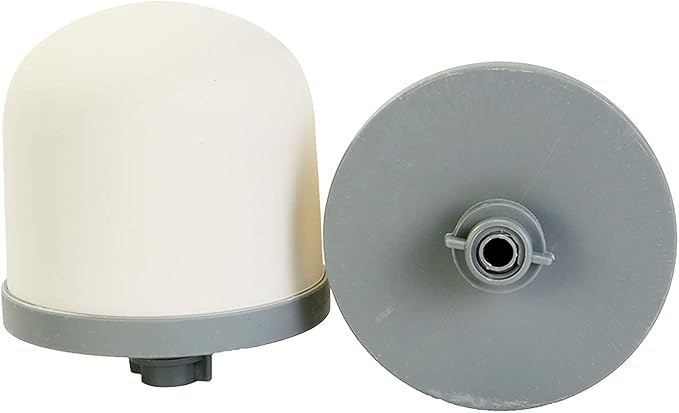 Huining Ceramic Dome Filter, Replacement for Water Pre-Filtration Unit, 0.15 to 0.5 Micron, Household Water Bucket Filtration System (4pcs)