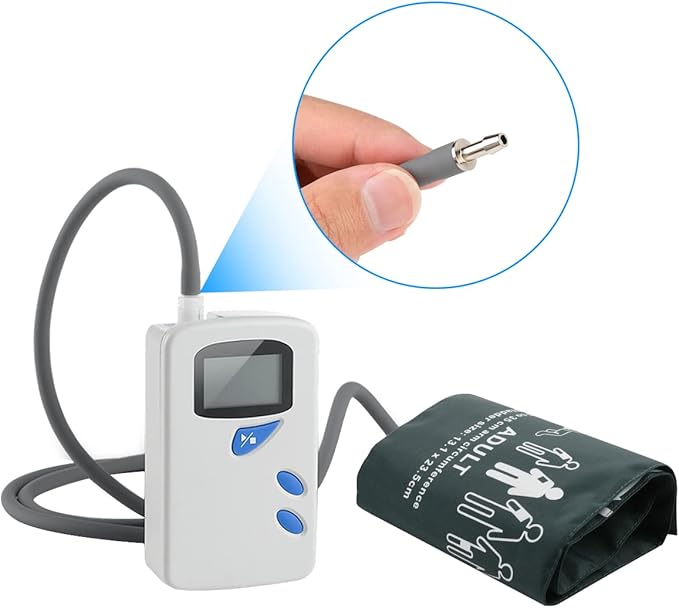 Cosmos Blood Pressure Monitor Replacement Cuff with Metal Air Hose Connector for Blood Pressure Monitor and Machine for 25-35 cm Upper Arm Circumference (Adult Size)