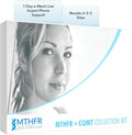 MTHFR+COMT Methylation Genes Test Kit. 1-on-1 Live Expert Support by Phone 7 Days A Week. Includes C677T, A1298C & V158M Variants for Methylation and Wellness Analysis. Results in 2-5 Days. Ages 0+