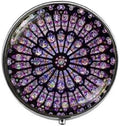 Stained Glass Notre Dame de Paris - Notre Dame Pill Box - Charm Pill Box - Glass Candy Box