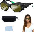 mozeeda Professional IPL Laser Safety Glasses Eye Protection,190-450nm&800-1100nm Protective Tanning Goggles for Blue light laser engraving Laser cutting Welding gas cutting Machine