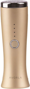 AVORLA® I Red Light Infrared Therapy Facial Wand I at-Home Skin Care Device, Anti Wrinkle Facial Massager (Gold)