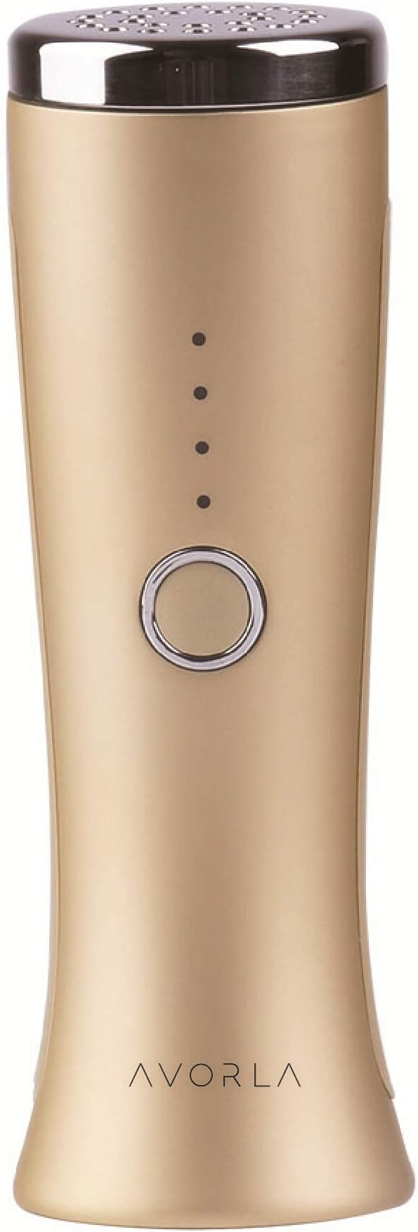 AVORLA® I Red Light Infrared Therapy Facial Wand I at-Home Skin Care Device, Anti Wrinkle Facial Massager (Gold)