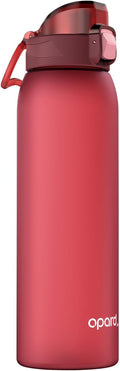 Opard 30oz/32oz Sports Water Bottle with Leak Proof Flip Top Lid BPA Free Tritan Reusable Plastic for Gym and Outdoor, Travel Water Bottle