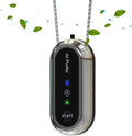 Portable Air Purifier, Wearable Mini Negative Ionizer Personal Air Purifier Necklace, Rechargeable for Outdoor, Travel, Car, Home