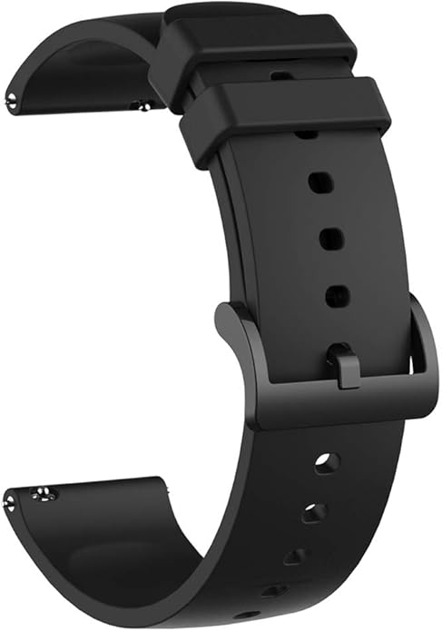 TenCloud 10Pack Compatible with FITVII H56/FT26 Fitness Tracker 1.7 inch Bands 22mm, Replacement Breathable Lightweight Soft Silicone Sweat Resistant Sport Wristbands Band for FITVII H56