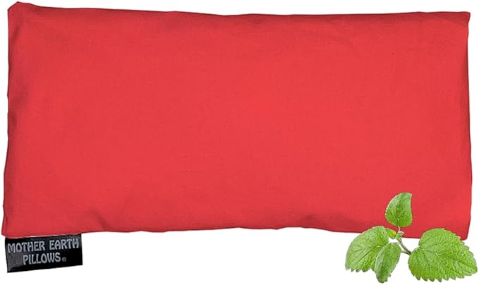Mother Earth Pillows Therapeutic Eye Pillow (Red - Relieve Herbal Blend)