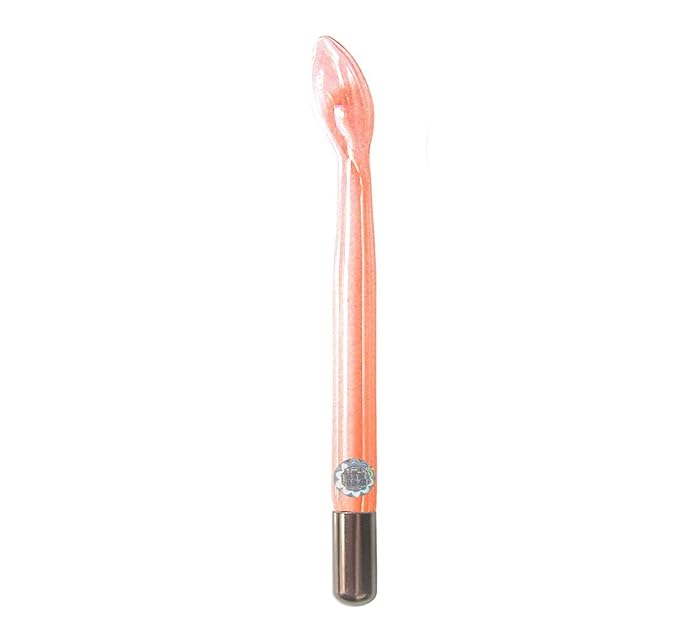 Spare Glass Attachment Electrode for High Frequency Facial Device (11.50mm, Neon Spoon)