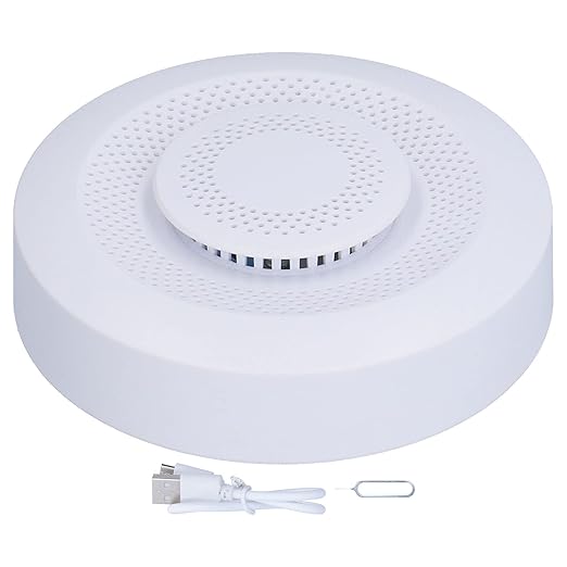 WiFi Smart Air Quality Monitor, VOC, Carbon Dioxide, Temperature Humidity Detector for Home, 5V