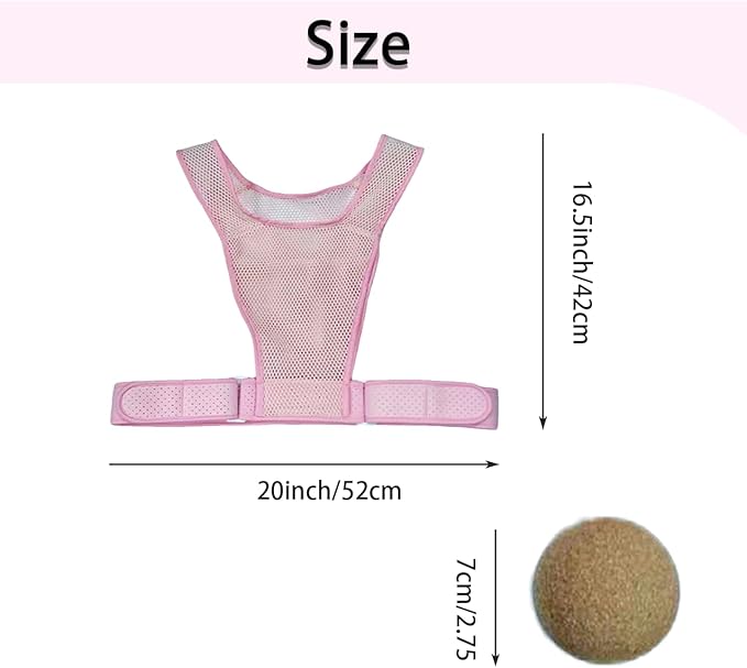 Sleep Position Trainer for Sleeping On Your Side | Side Sleep Trainer | Snore Stopper |Adjustable、 Lightweight, Comfortable, Effective in Reducing Supine Sleep Time (Pink)