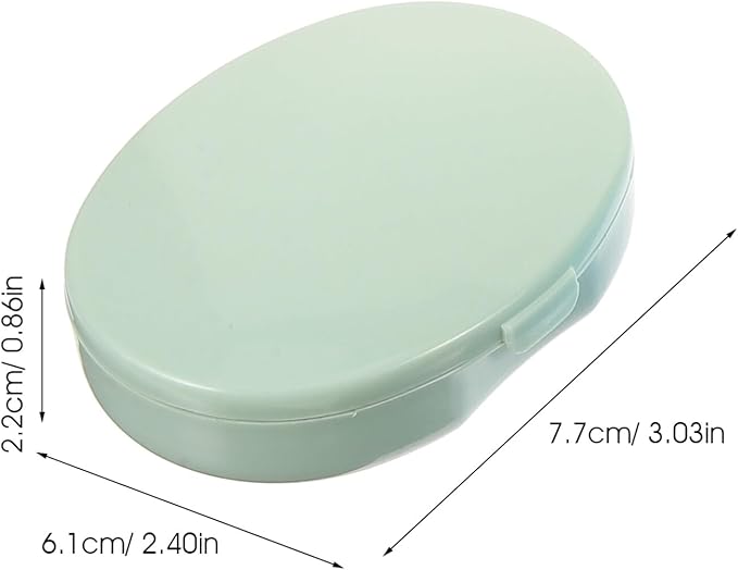 3pcs Travel Organizer Compact Portable Medicine and Vitamin Container Material Sealed Design for Storage for Travel Office and Outdoor Use