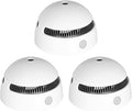10-Year Battery Smoke Detector for Home | 85dB Fire Alarm, Military-Grade Photoelectric Sensor Reduces 70% False Alarms | CE/UL Globally Certified | Easy Install (Adhesive/Screws) (3)