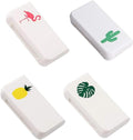 4 Pcs Daily Pill Box Case Waterproof Medicine Organizer Vitamin Holder Mini Pill Medicine Container for Travel Use