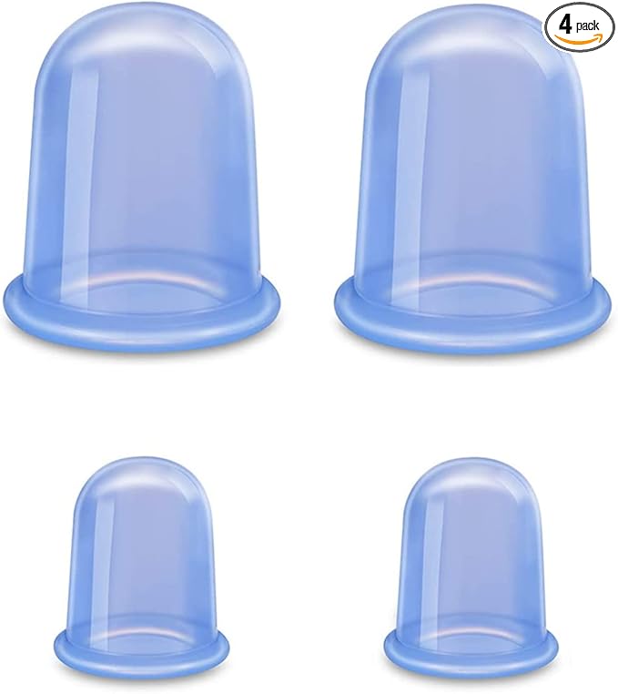 Silicone Cupping Therapy Sets, Anti Cellulite Cup Massager - Vacuum Suction Cup for Cellulite Treatment - Amazing Cellulite Remover