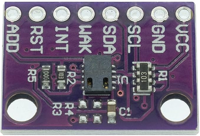HiLetgo CCS811 CO2 eCO2 TVOC Gas Sensor Carbon Dioxide Detection Sensor Air Quality Detect Module Air Quality Monitoring Sensor I2C Output CJMCU-811