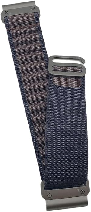 Custom Fit by Wrist Size, Small & Large Wrists, for Garmin Nylon Watch Band –– Compatible with QuickFit 20mm / 22mm / 26mm, Fenix 7, Instinct 2X, Forerunner, Epix, Tactix, MARQ, quatix, Approach