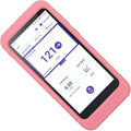 Premium Silicone Case (More fit/More Coverage/More Protection) for Omnipod 5 Receiver (Continuous Glucose Monitoring) (Pink)