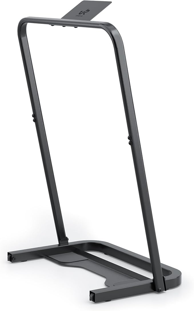 UREVO Walking Pad Handle Bar Only, Universal Compatible for Walking Pads 23.6'' Wide, Transform WalkingPad Into a Treadmill in Seconds, Easy Moving with Wheels, Quick Assembly, Sturdy Design, Black
