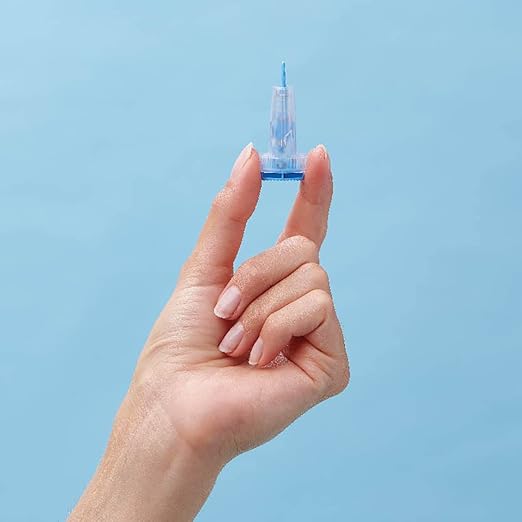 Medline Sterile Safety Lancets, Push-Button Activation, Blood Glucose Testing, Controlled Penetration, 28G x 1.6 mm, 200 Count