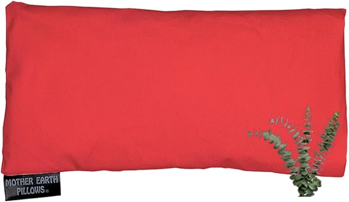Mother Earth Pillows Therapeutic Eye Pillow (Red - Breathe Herbal Blend)