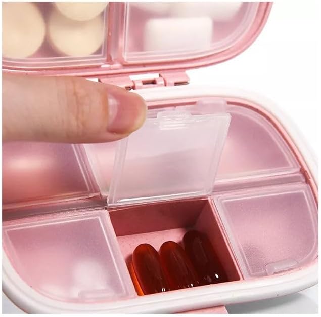 Personal Pill Organizers Pink, Rosado