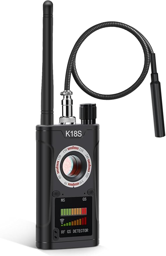 SALAN Hidden Camera Detector, RF Signal Scanner & GPS Tracker Finder, Portable Anti Spy Device for Hotel, Travel, Car, Home and Office