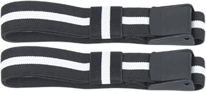 2Pcs Blood Flow Restriction Bands Kaatsu Training Bands,Occlusion Training Bands,Bicep Bands,Workout Equipment Weight Bands,Workout Blood Flow Restriction Bands, Occlusion Training Bands Blood Fl