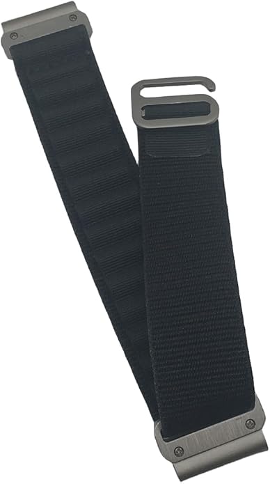 Custom Fit by Wrist Size, Small & Large Wrists, for Garmin Nylon Watch Band –– Compatible with QuickFit 20mm / 22mm / 26mm, Fenix 7, Instinct 2X, Forerunner, Epix, Tactix, MARQ, quatix, Approach