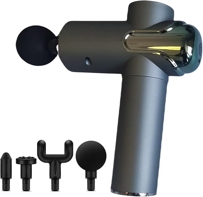 Smart massage gun, men's muscle massage gun, a professional massage for hitting the back, legs, neck, buttocks, etc., used to relieve muscle fatigue, relaxation, and a must-have for home fitness.