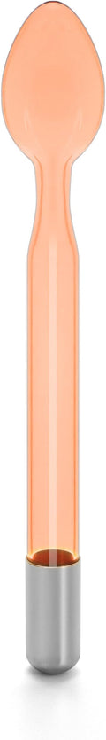 Electrode Wand Glass Tube Handheld Spare Parts for Hi Frequency Instrument Elitzia ETJX006AS (Orange Spoon)