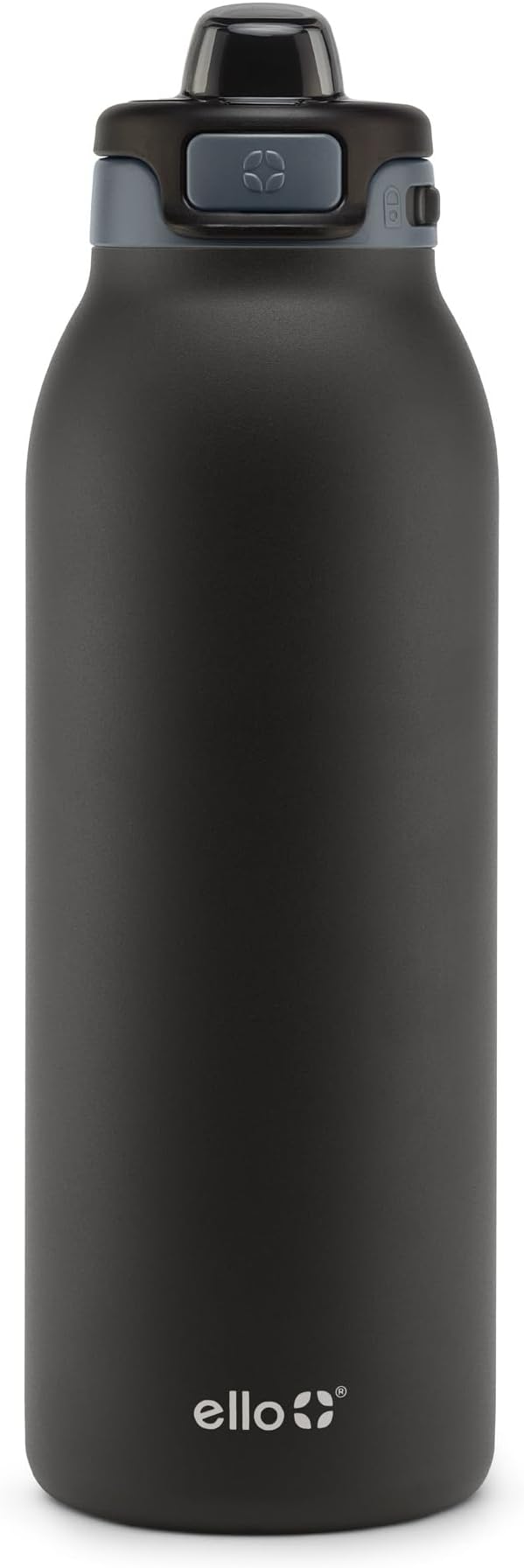 Ello Pop & Fill Insulated Stainless Steel Water Bottle with Quick Fill Lid, Leakproof Locking, Sip or Chug Spout, BPA-Free, Double Wall Vacuum Insulated for Sports, Travel & School- 22oz / 32oz / 40oz