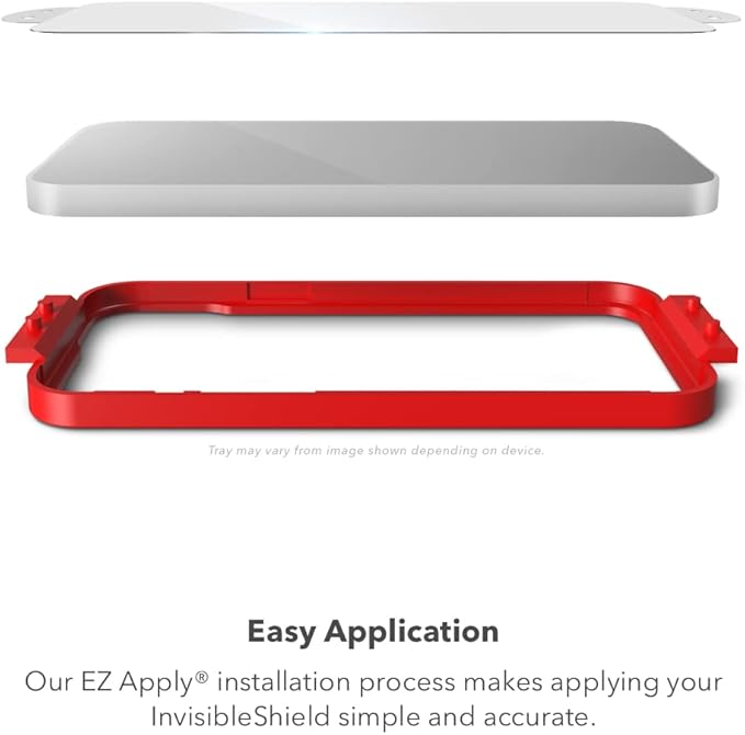 ZAGG Glass Elite VisionGuard Screen Protector for Apple iPhone 14 Plus/ 13 Pro Max - 5X Stronger, Blue-Light Protection, Anti-Fingerprint Technology, InvisibleShield, Easy to Install