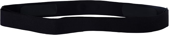 Heart Rate Monitor Chest Strap Compatible with Polar H10 H9 H7 H1 Wahoo Tickr Garmin HRM CooSpo,Black