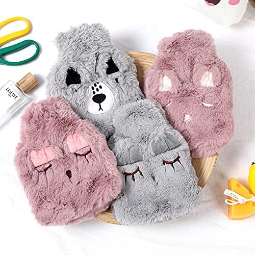 Drizzle Classic Rubber Hot Water Bottle - 1L Koala Plush Cover - Suitable for Pain Relief Headaches Cramps and Winter Warmth