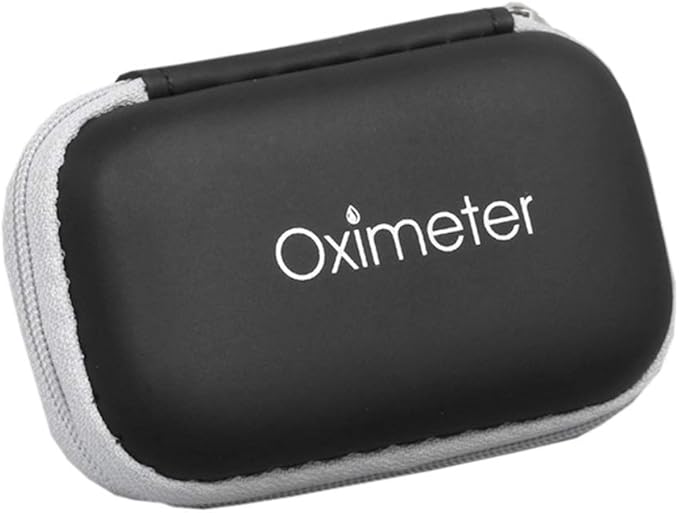 EVA Empty for ase for Fingertip Pulse Oximeter Blood Oxygen Saturation Monitor,Travel Easy arrying Hard Storage for a Cloth