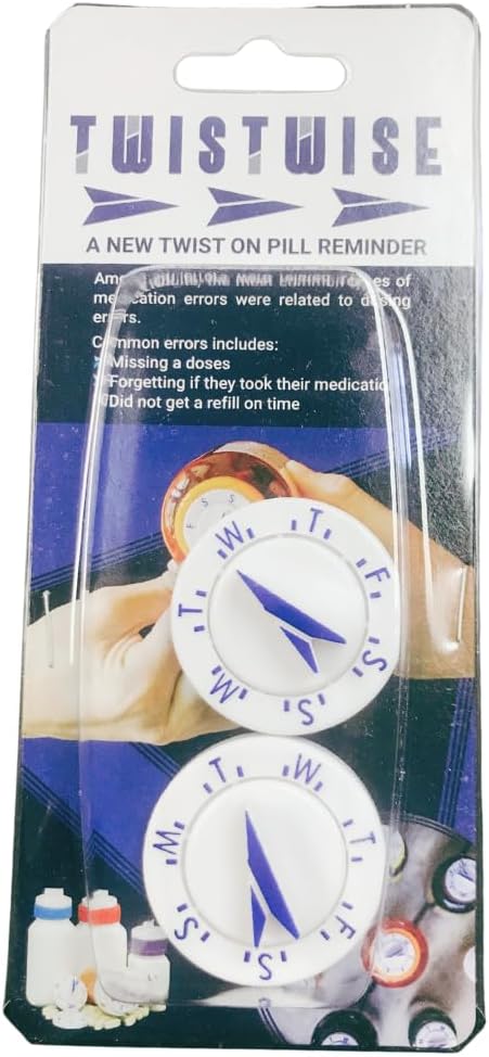 Twistwise™ Twice Daily Dosage Dial - 2-Pack
