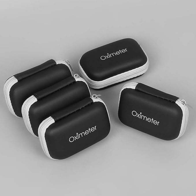 EVA Empty for ase for Fingertip Pulse Oximeter Blood Oxygen Saturation Monitor,Travel Easy arrying Hard Storage for a Cloth