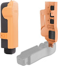 Cover Case for DJI Osmo Pocket 3 Accessories, Pocket 3 Gimbal/Lens/Screen Protector, with 3 CPL/ND Filters/SD Cards Storage Slots (Orange)