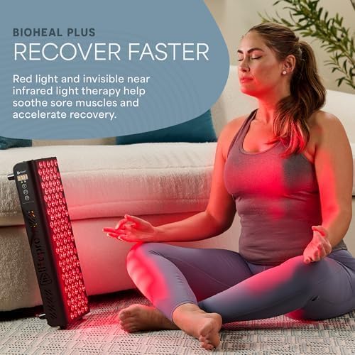 LifePro Red Light Therapy for Body Panel - 90 & 120 Dual Chip LEDs - 660nm & 850nm Near Infrared Full Body Red light Therapy Panel - For Daily Wellness & Comfort -Includes Hanging Kit and Eyewear