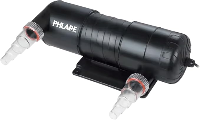 UV Aquarium Filter - External U-V Light for Fresh & Saltwater Tanks and Ponds - 18 Watts