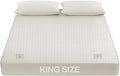 LuxeCraft Grounding Fitted Sheet – Organic Cotton & Silver Fiber | Breathable, Skin-Friendly | 15" Deep | Includes Tester Pen, Wristband, Eye Mask & Cord, King Size (White)